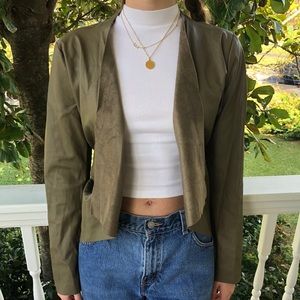 Zara Pleather Jacket